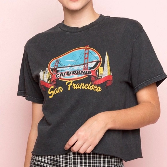 Brandy Melville Tops - brandy san francisco aleena top